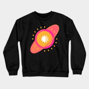 around the sun icon sticker Crewneck Sweatshirt